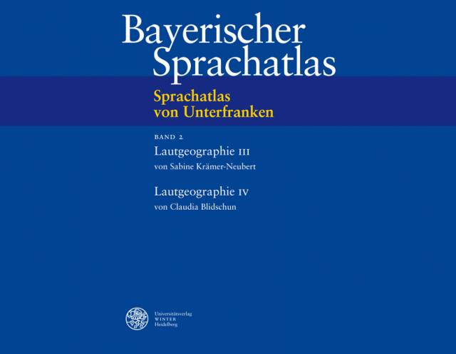 Sprachatlas von Unterfranken (SUF) / Lautgeographie III: Langvokale. Lautgeographie VI: Diphtonge
