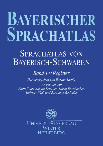 Sprachatlas von Bayerisch-Schwaben (SBS) / Register