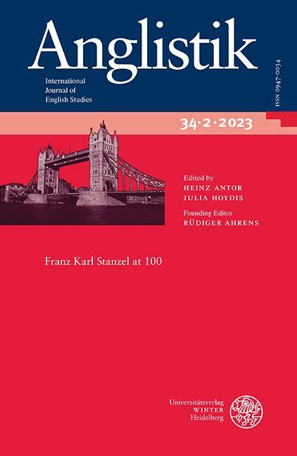 Anglistik. International Journal of English Studies. Volume 34:2 (2023)