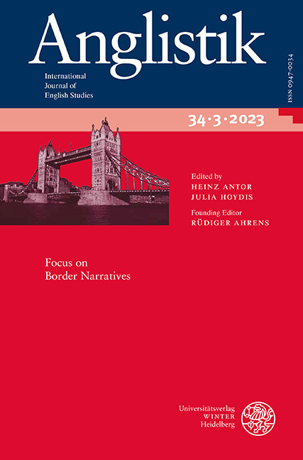 Anglistik. International Journal of English Studies. Volume 34:3 (2023)