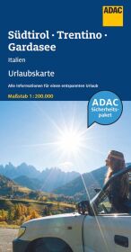 ADAC Südtirol Trentino Gardasee Autokarte 1:200 000
