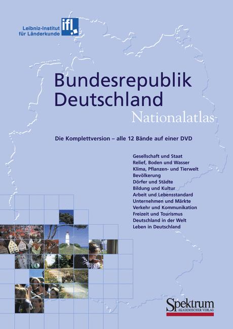 Nationalatlas Bundesrepublik Deutschland - Die Komplettversion: alle 12 Bände auf einer DVD