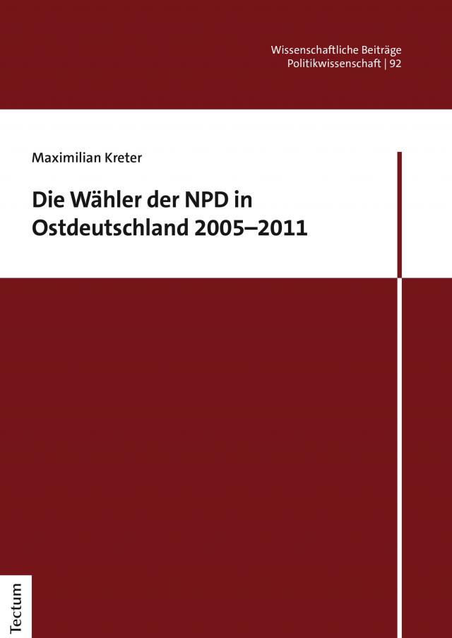 Die Wähler der NPD in Ostdeutschland 2005–2011