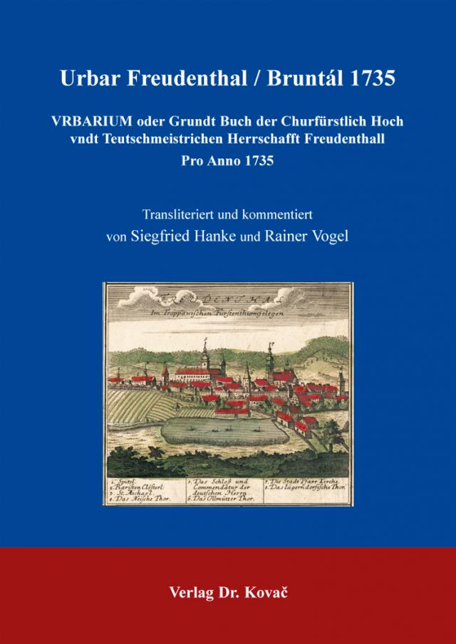 Urbar Freudenthal / Bruntál 1735