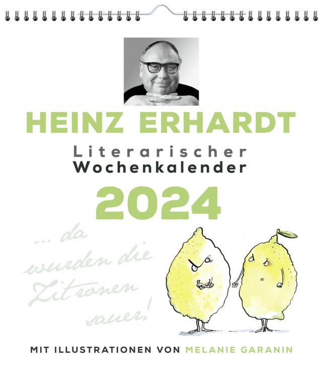 Heinz Erhardt  Literarischer Wochenkalender 2024