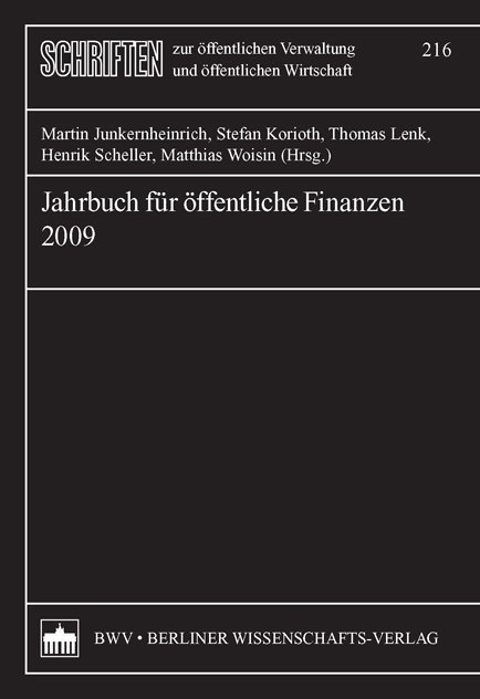 Jahrbuch für öffentliche Finanzen (2009)
