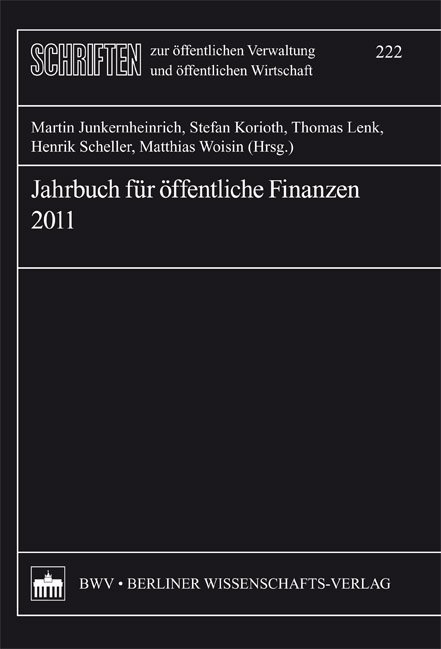 Jahrbuch für öffentliche Finanzen (2011)
