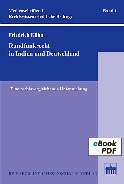 Rundfunkrecht in Indien und Deutschland