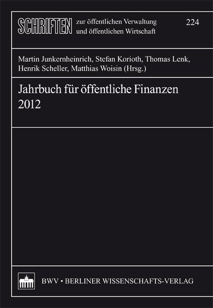 Jahrbuch für öffentliche Finanzen (2012)