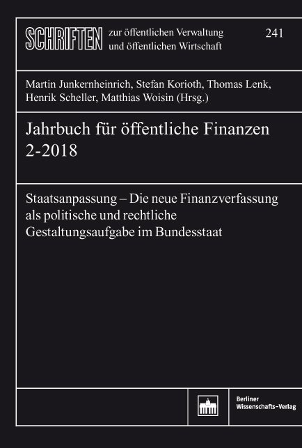 Jahrbuch für öffentliche Finanzen (2018) 2