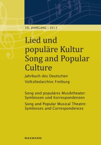 Lied und populäre Kultur - Song and Popular Culture 58 (2013)
