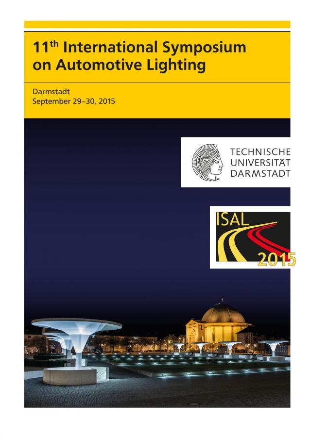 11th International Symposium on Automotive Lighting – ISAL 2015 – Proceedings of the Conference