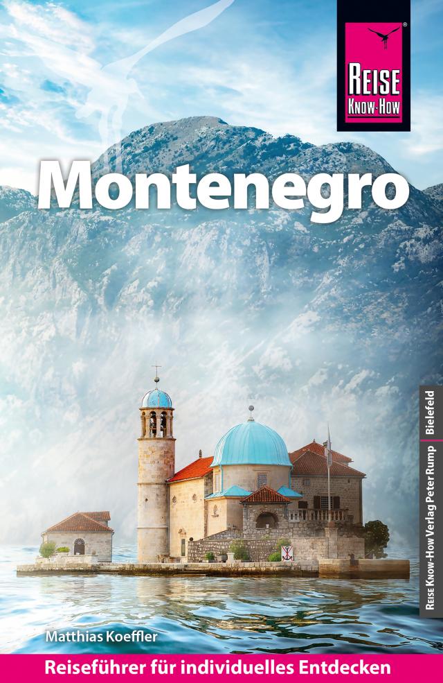 Reise Know-How Reiseführer Montenegro