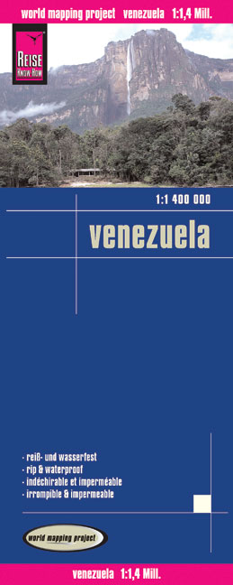 Reise Know-How Landkarte Venezuela (1:1.400.000)
