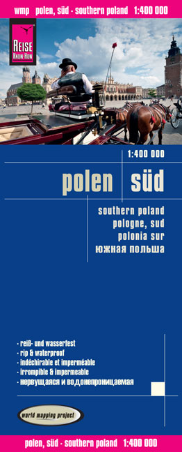Reise Know-How Landkarte Polen-Süd 1 : 400.000