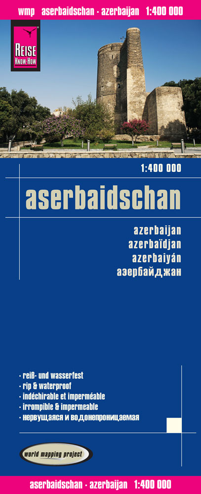 Reise Know-How Landkarte Aserbaidschan (1:400.000)