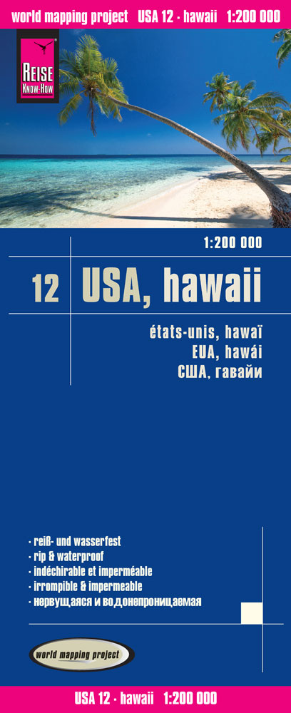 Reise Know-How Landkarte USA 12, Hawaii (1:200.000)