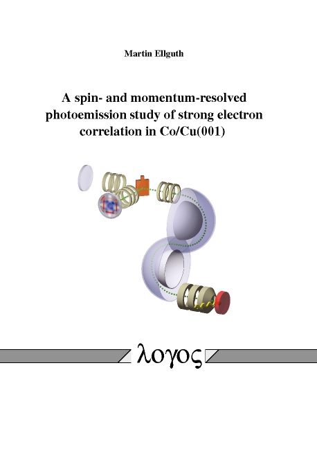 A spin- and momentum-resolved photoemission study of strong electron correlation in Co/Cu(001)
