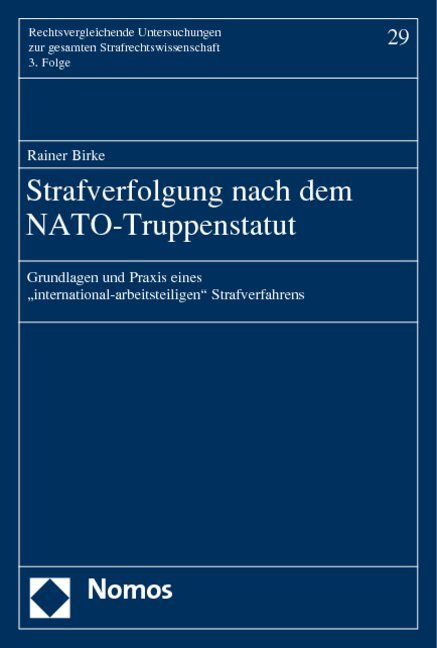Strafverfolgung nach dem NATO-Truppenstatut