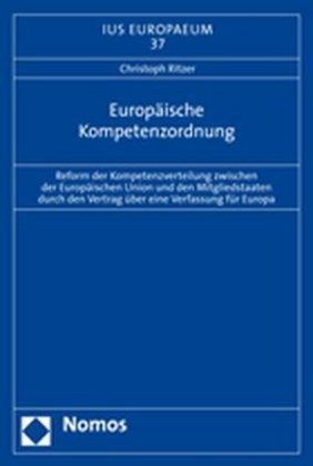 Europäische Kompetenzordnung