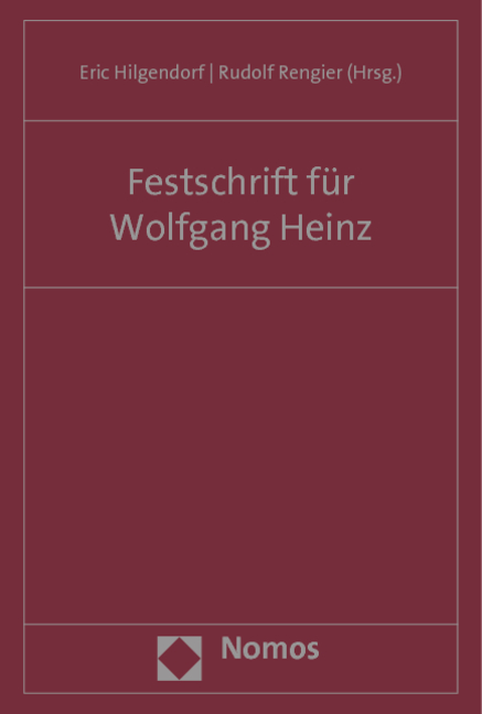Festschrift für Wolfgang Heinz