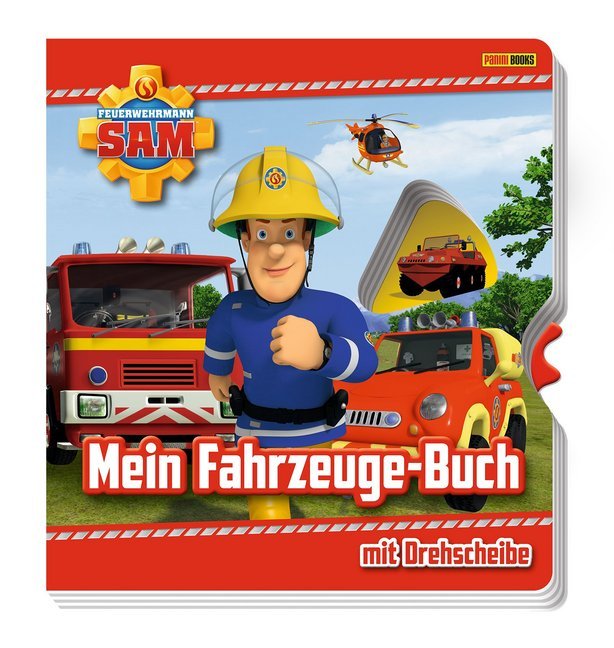 Feuerwehrmann Sam: Mein Fahrzeuge-Buch mit Drehscheibe