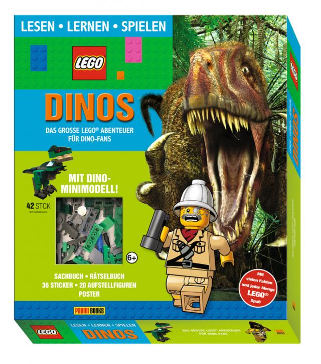LEGO®: Dinos Das große LEGO® Abenteuer für Dino-Fans (Lesen, Lernen, Spielen)