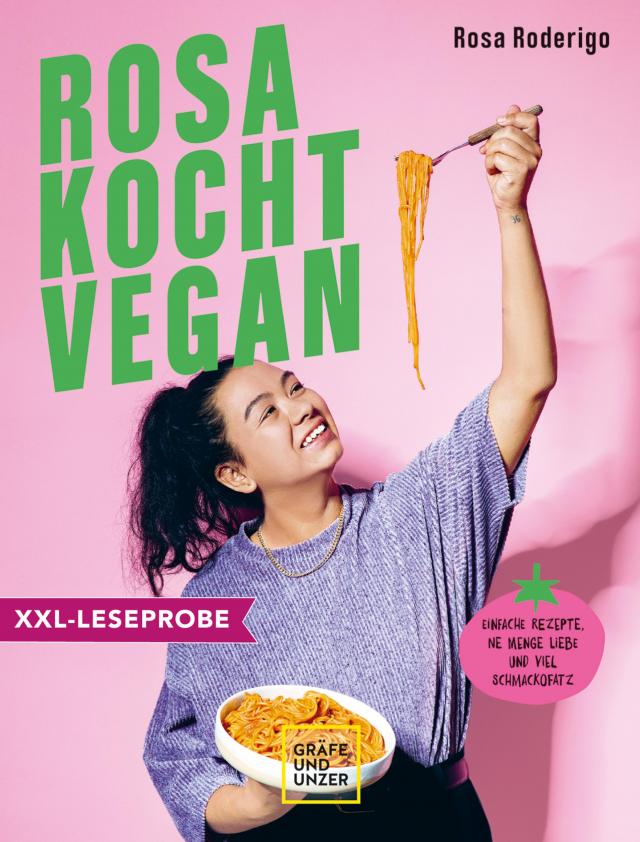 XXL-Leseprobe: Rosa kocht vegan