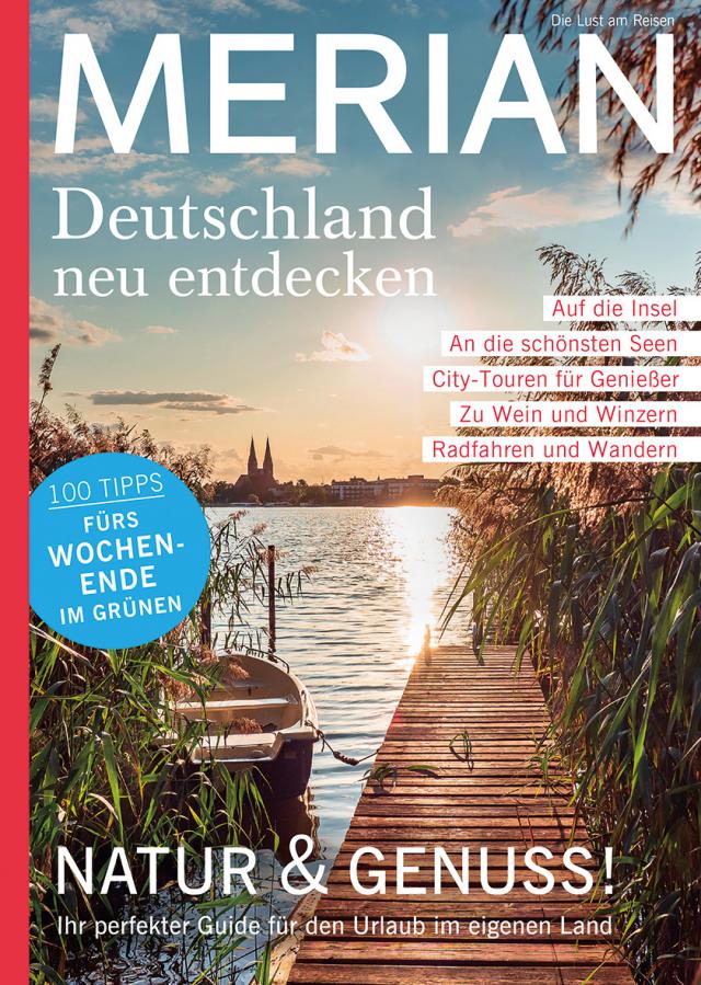 MERIAN Magazin Natur & Genuss in Deutschland 08/20