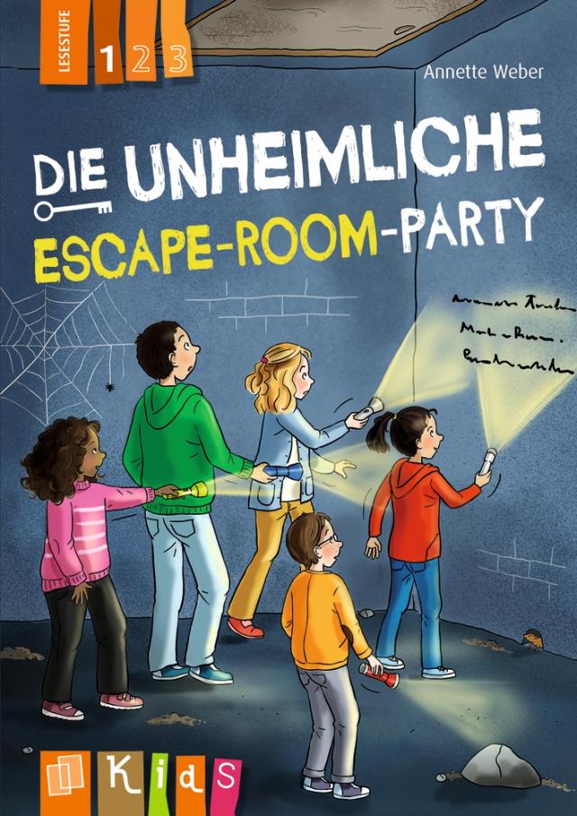 Die unheimliche Escape-Room-Party – Lesestufe 1