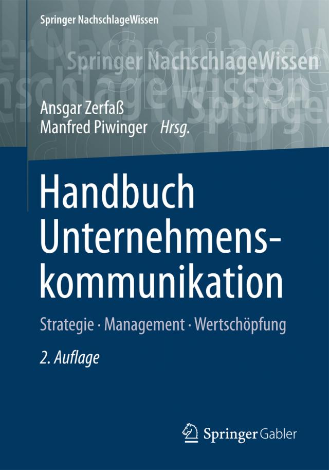 Handbuch Unternehmenskommunikation