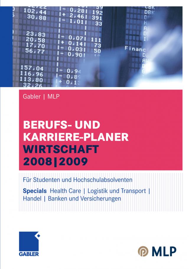 Gabler | MLP Berufs- und Karriere-Planer Wirtschaft 2008 | 2009