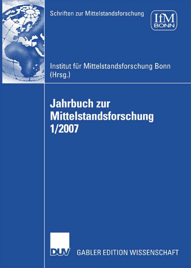 Jahrbuch zur Mittelstandsforschung 1/2007
