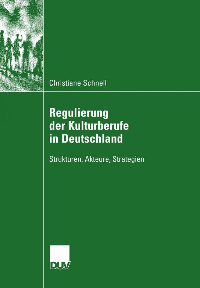 Regulierung der Kulturberufe in Deutschland