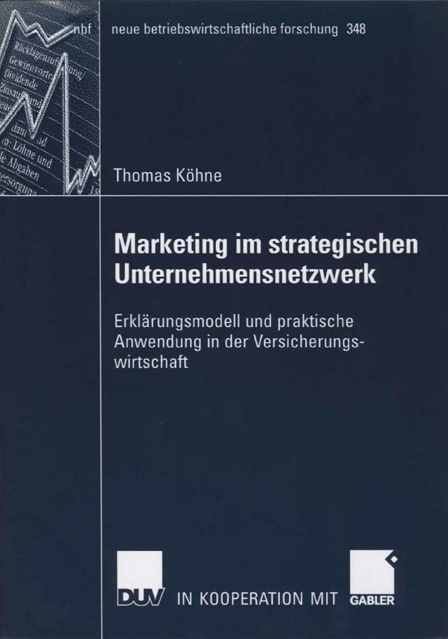 Marketing im strategischen Unternehmensnetzwerk