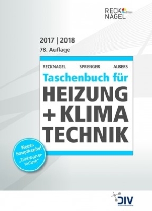 Recknagel - Taschenbuch für Heizung + Klimatechnik 2017/2018, CD-ROM