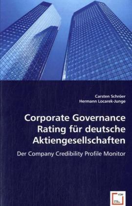 Corporate Governance Rating für deutsche Aktiengesellschaften
