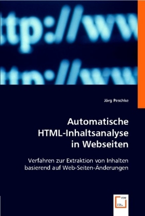 Automatische HTML-Inhaltsanalyse in Webseiten