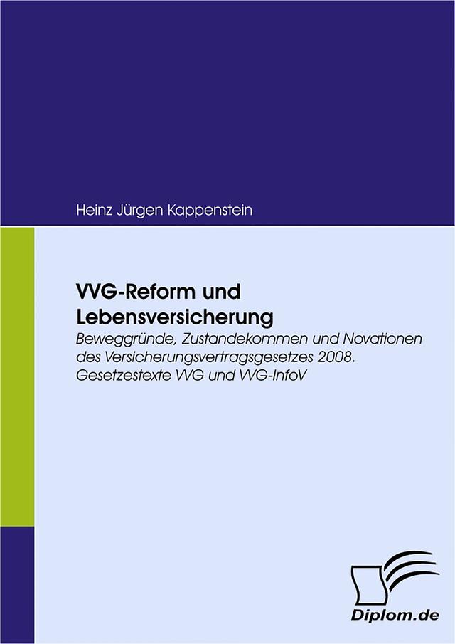 VVG-Reform und Lebensversicherung
