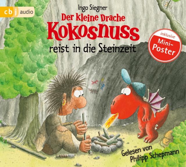 Der kleine Drache Kokosnuss reist in die Steinzeit, Audio-CD