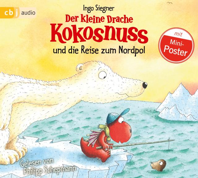 Der kleine Drache Kokosnuss und die Reise zum Nordpol, 1 Audio-CD