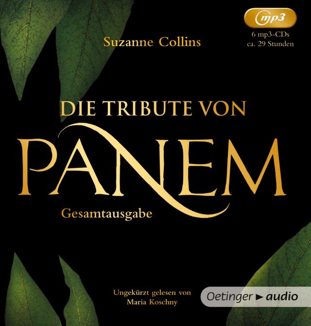 Die Tribute von Panem. Gesamtausgabe (Band 1-3), 6 Audio-CD, 6 MP3
