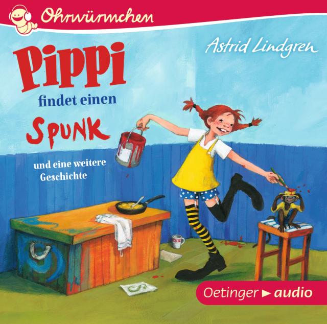 Pippi findet einen Spunk und eine weitere Geschichte, Lesung