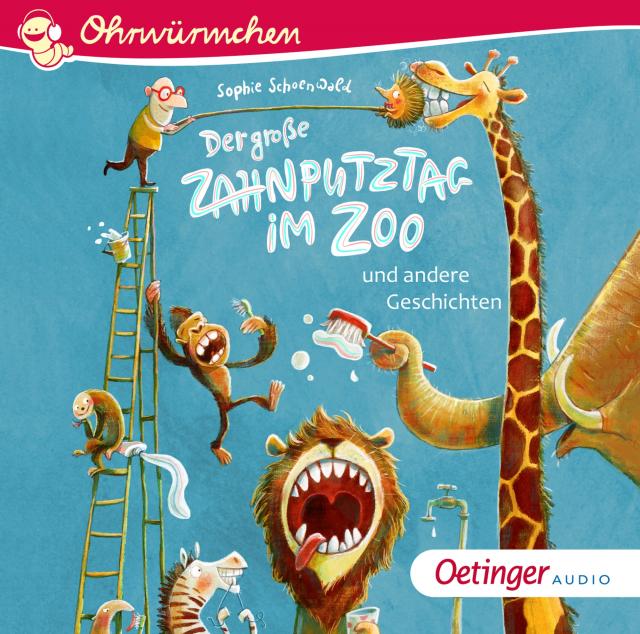 Der große Zahnputztag im Zoo, 1 Audio-CD und andere Geschichten, Musikdarbietung/Musical/Oper. CD Standard Audio Format. 25 Min.. CD-ROM, Audio-CD.