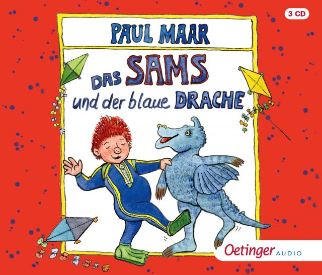 Das Sams 10. Das Sams und der blaue Drache, 3 Audio-CD