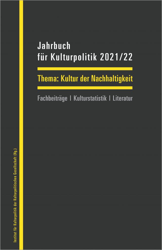 Jahrbuch für Kulturpolitik 2021/22