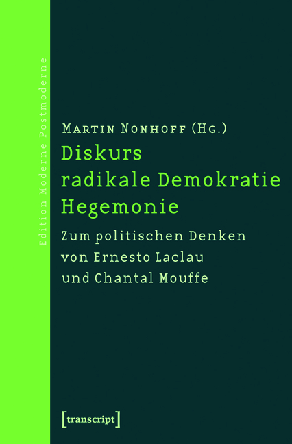 Diskurs - radikale Demokratie - Hegemonie