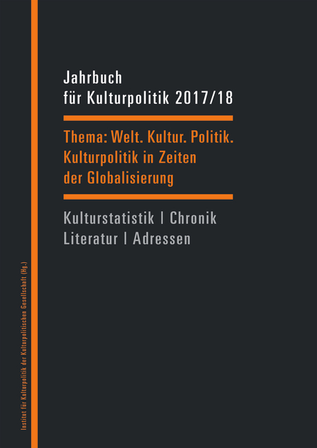 Jahrbuch für Kulturpolitik 2017/18