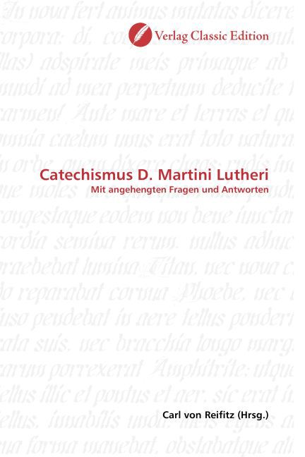 Catechismus D. Martini Lutheri