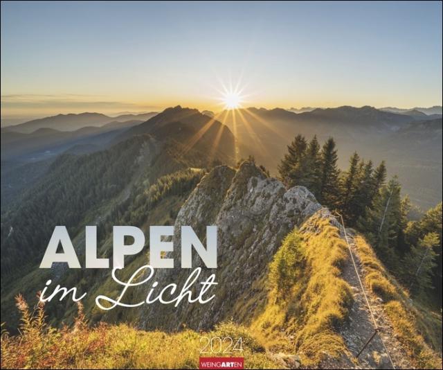 Alpen im Licht Kalender 2024